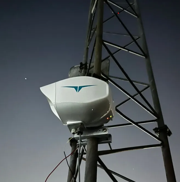 Transcelestial laser communication visual