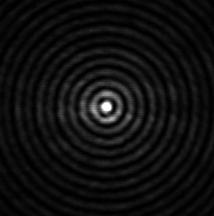 Bessel beam optical alignment visual